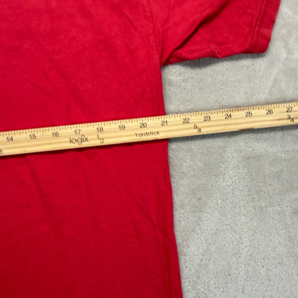 Vintage Georgia Bulldogs Shirt Men XL Red AS Sport T-Shirt Red Football NCAA Y2K - Picture 8 of 9